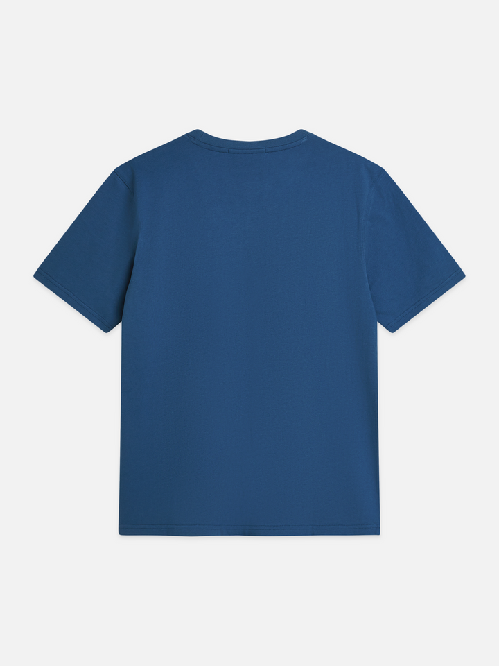 Left chest artwork regular-fit T-shirt