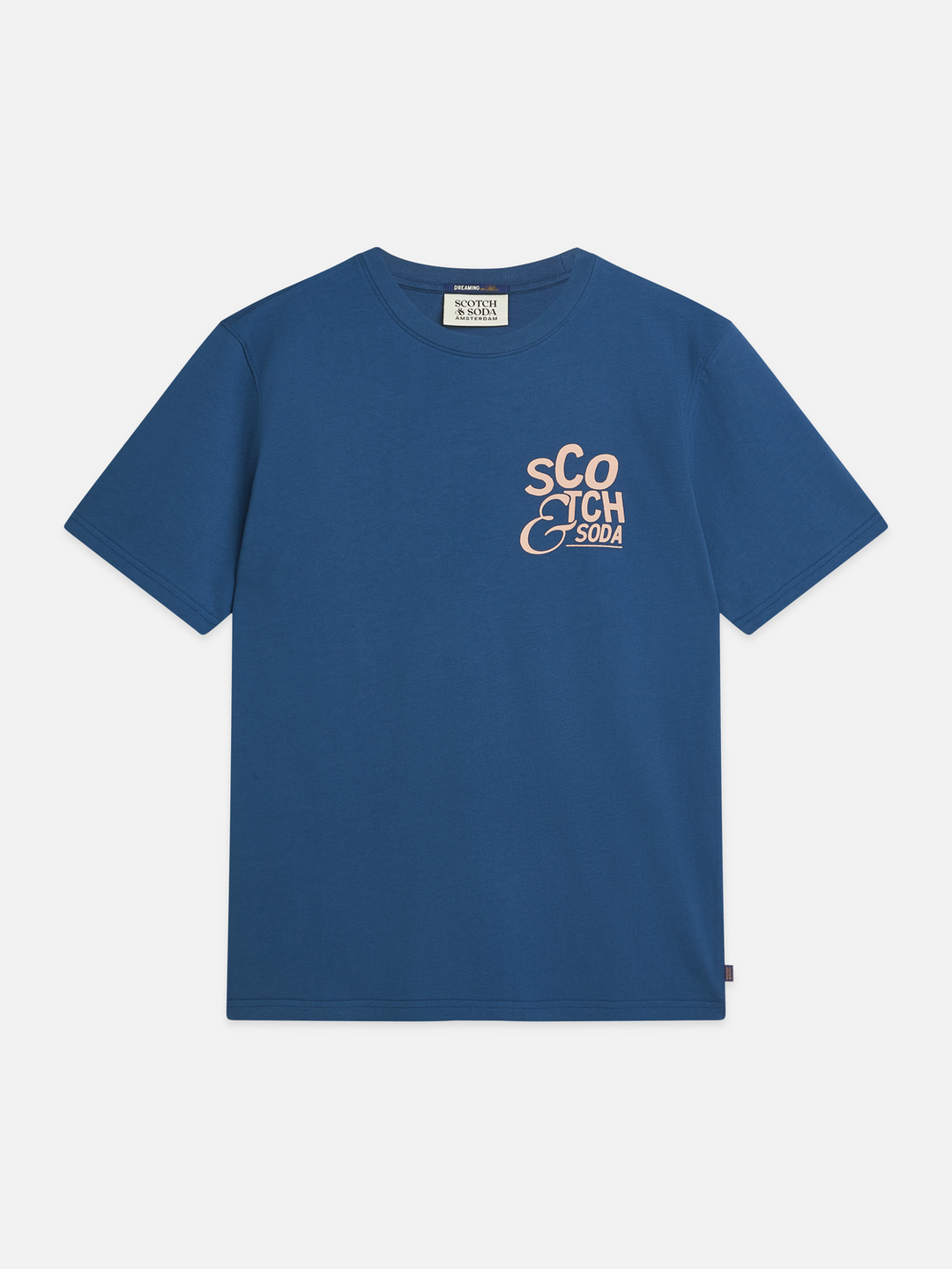 Left chest artwork regular-fit T-shirt