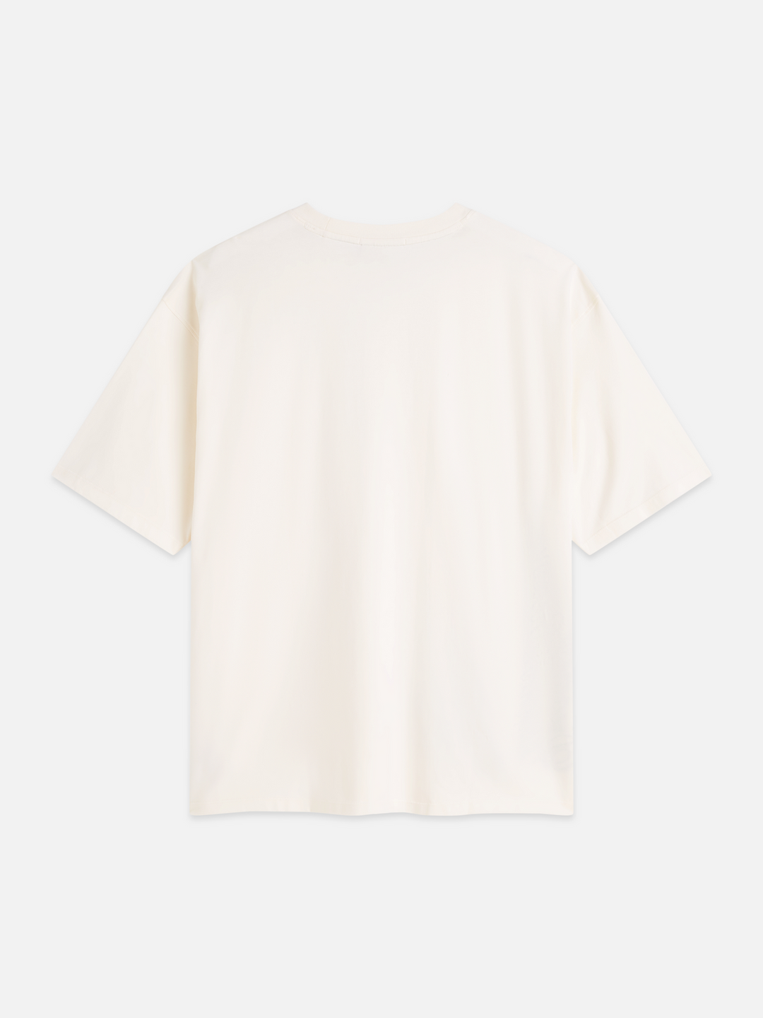 Worked-out artwork loose-fit T-shirt