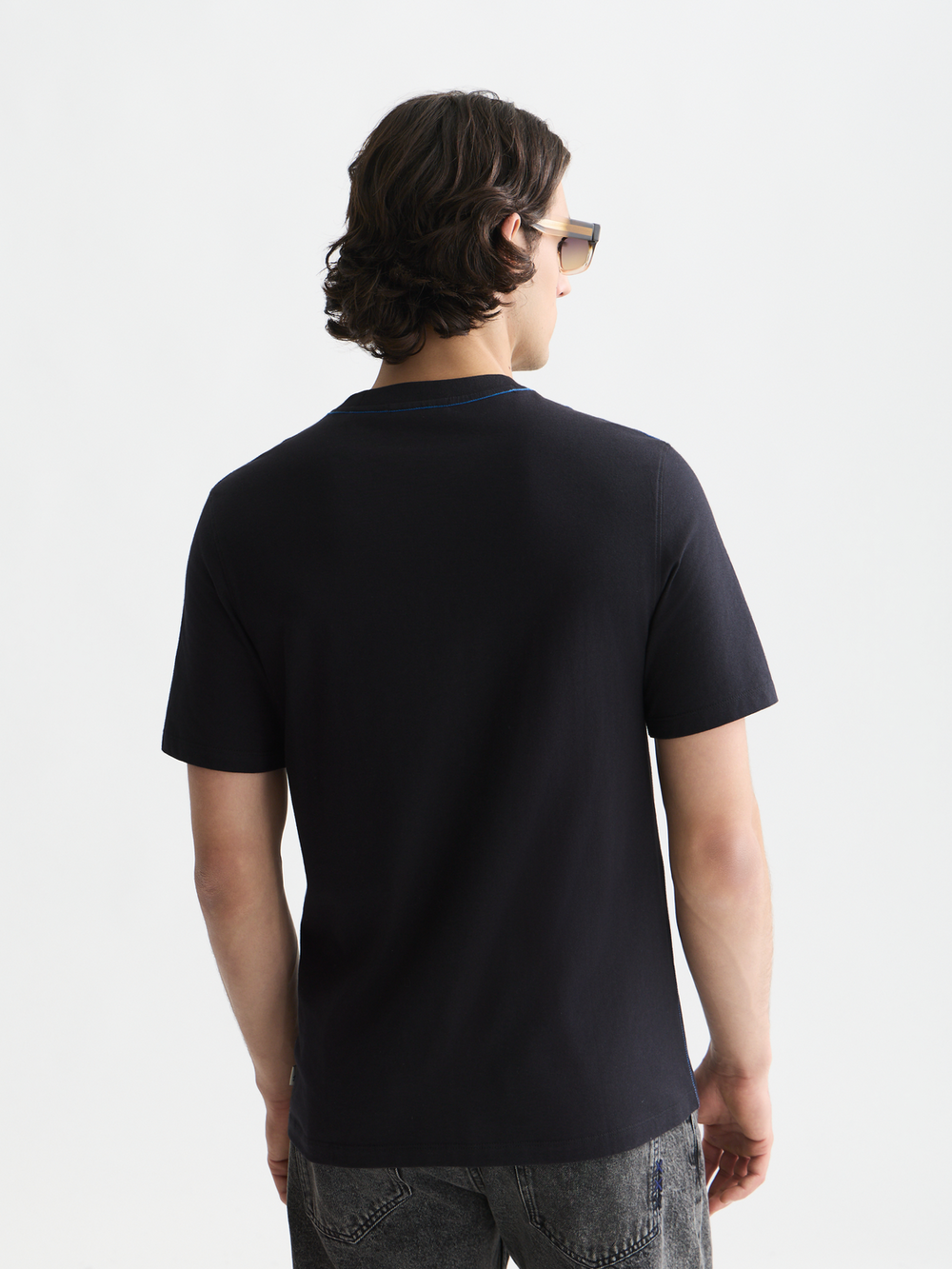 Front artwork regular-fit T-shirt