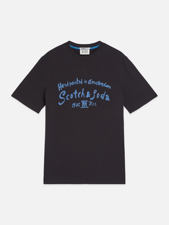 Front artwork regular-fit T-shirt