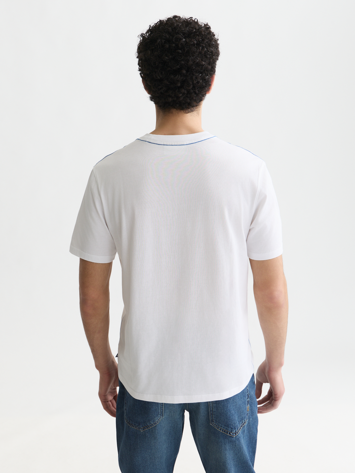 Front artwork regular-fit T-shirt