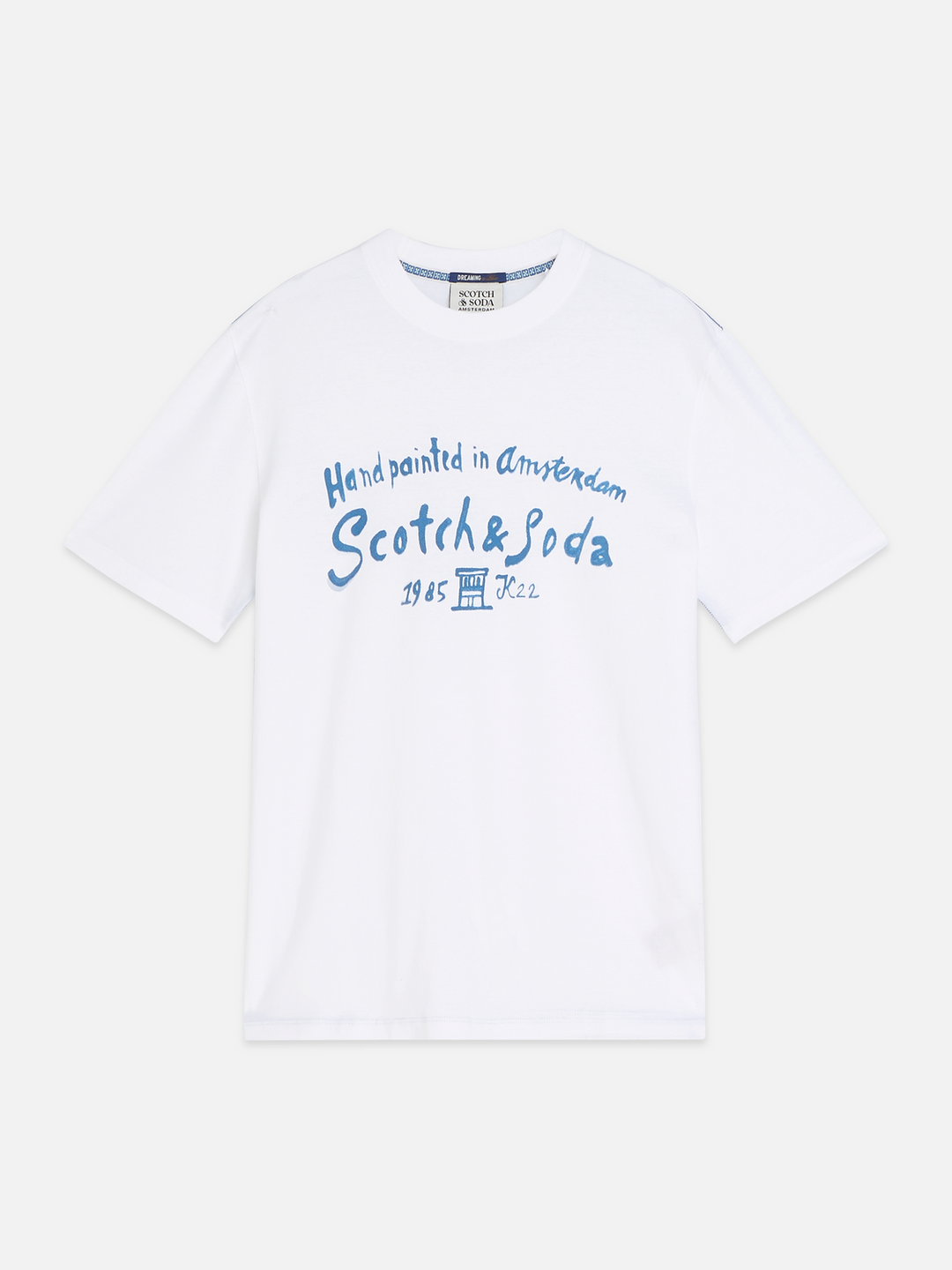 Front artwork regular-fit T-shirt