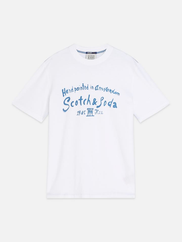 Front artwork regular-fit T-shirt