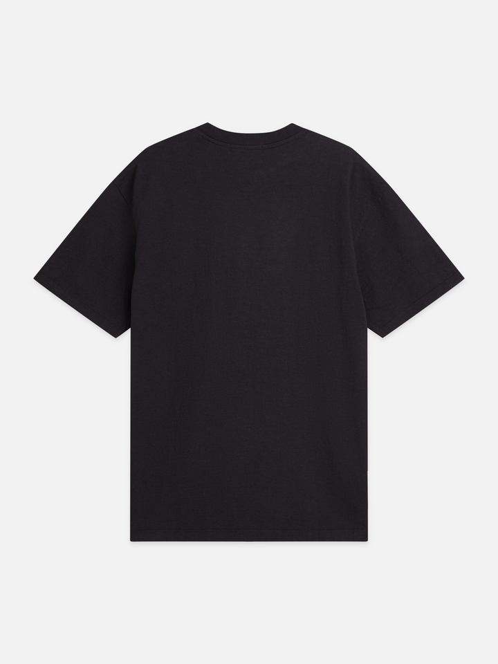 Embroidered front artwork relaxed-fit T-shirt