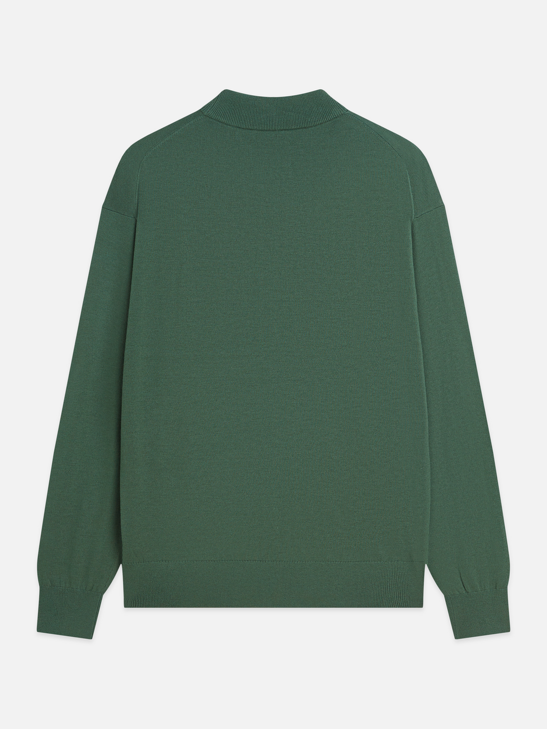 Seasonal core dropped shoulder mock neck pullover