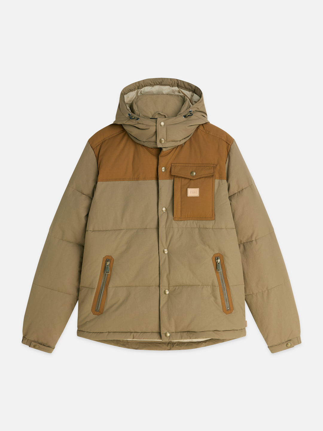 Hooded puffer jacket