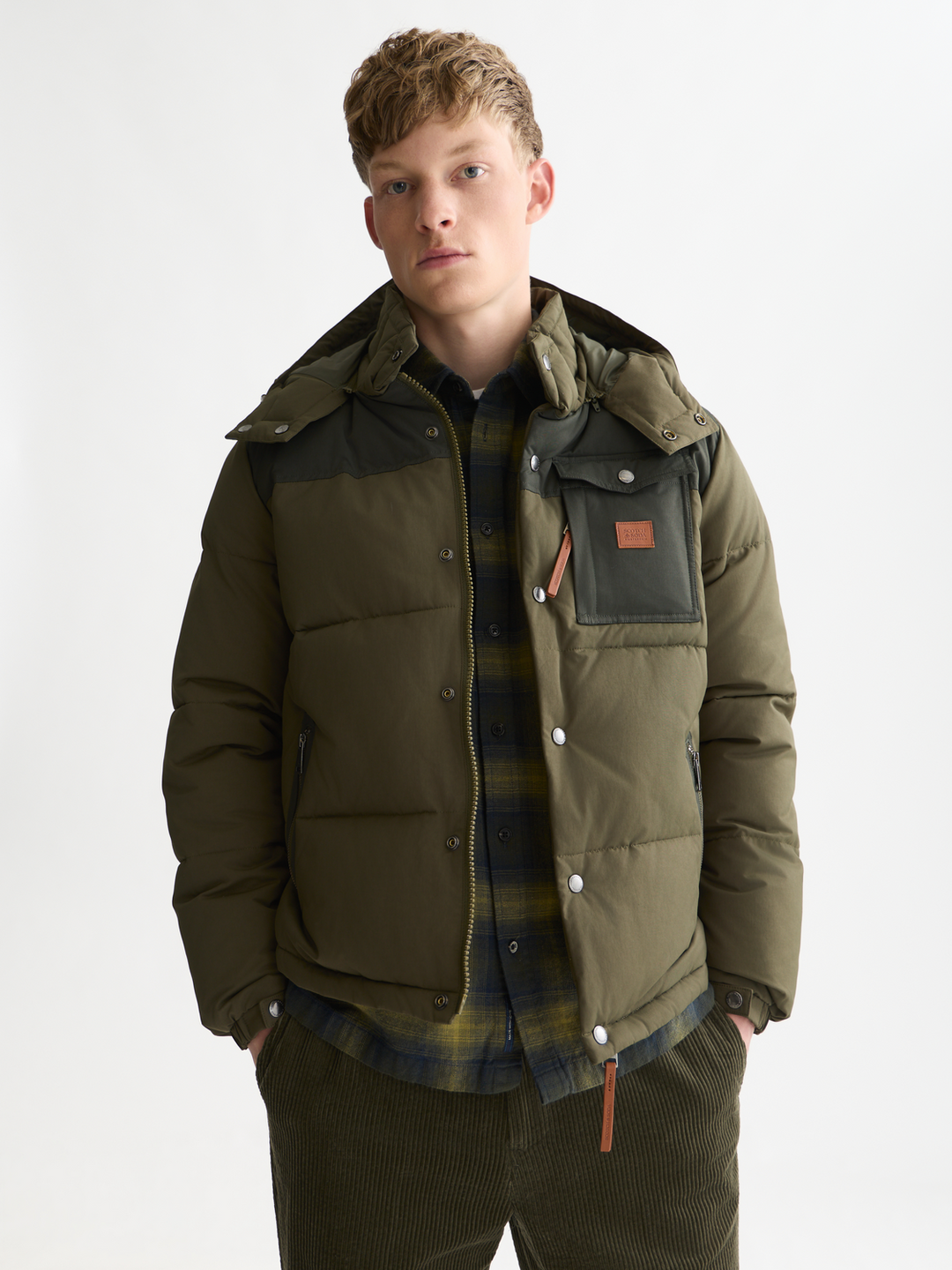 Hooded puffer jacket