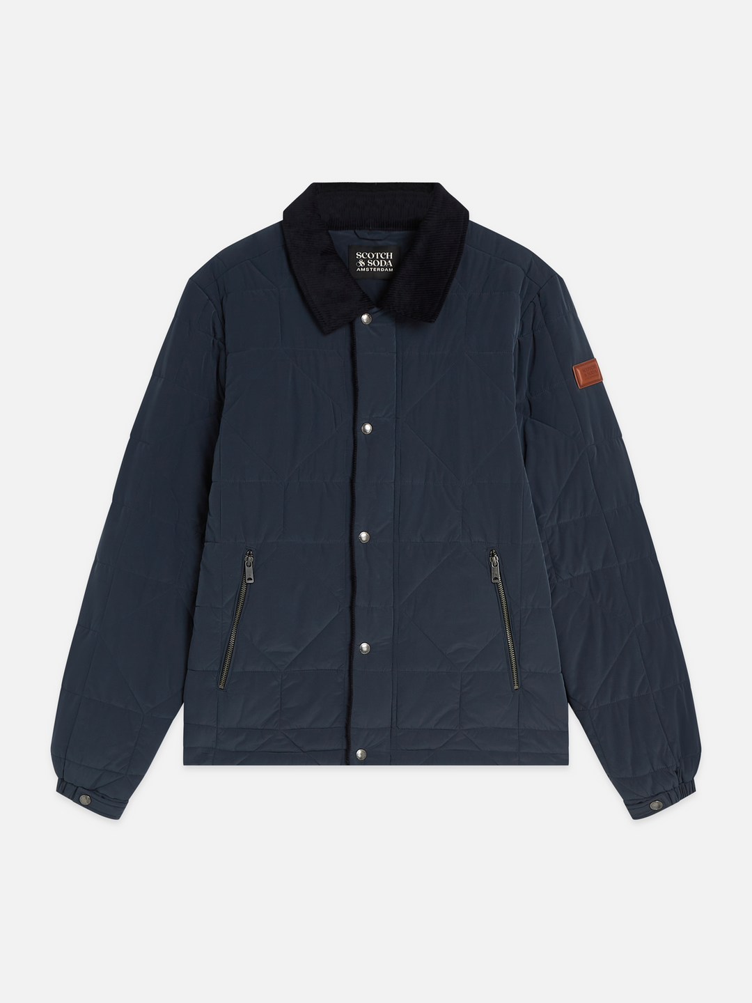 Quilted geo jacket