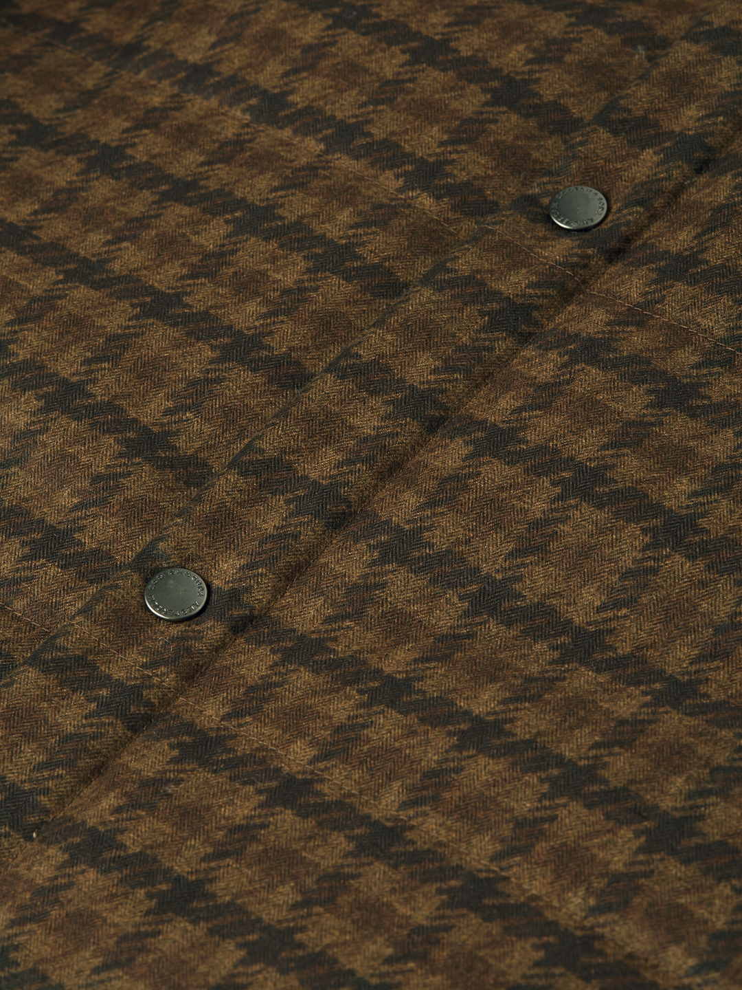 Houndstooth quilted jacket