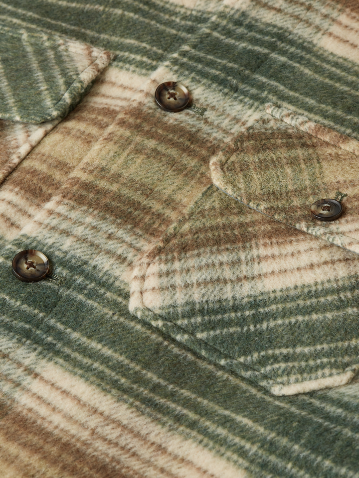 Checked overshirt
