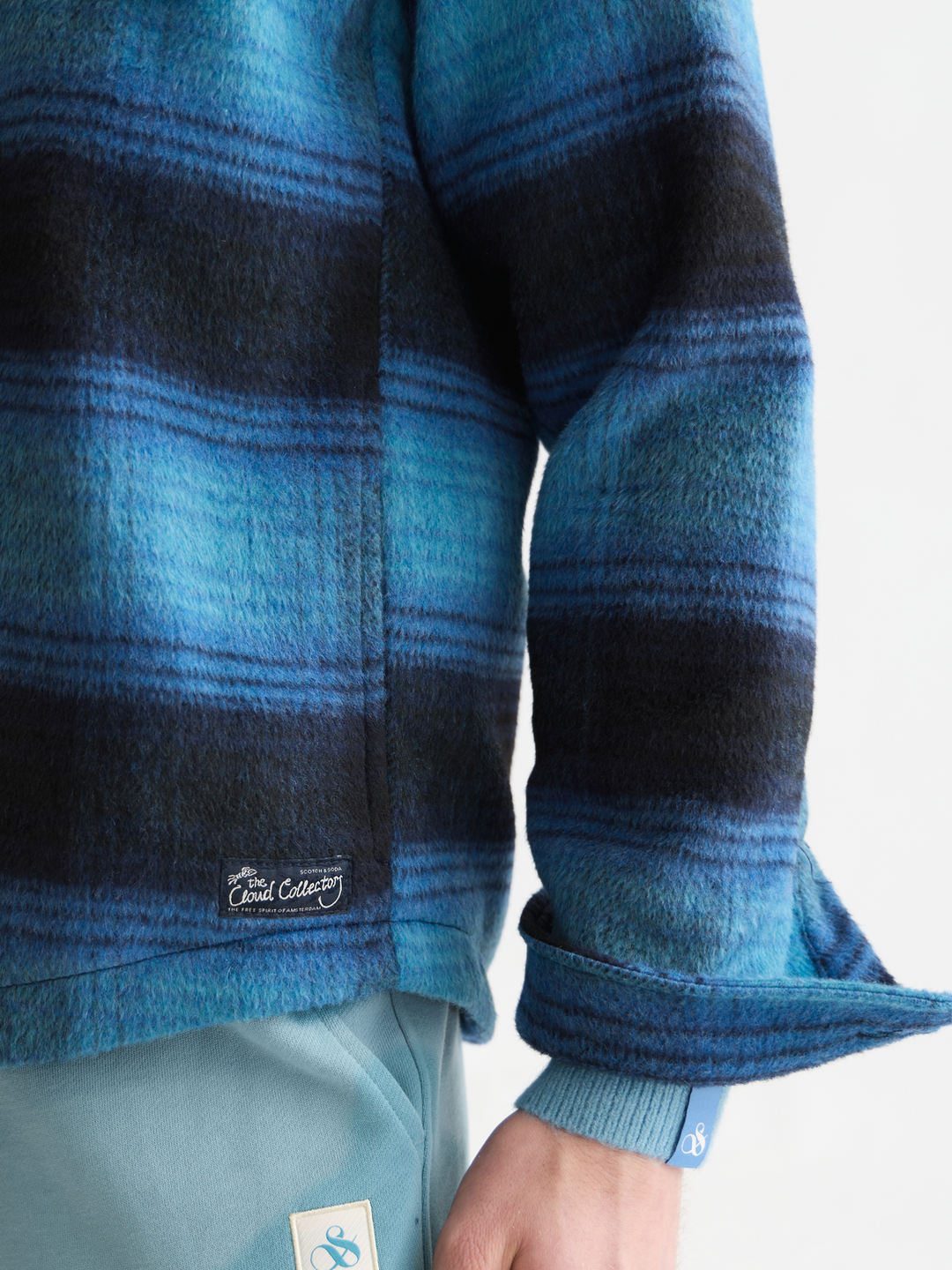 Checked overshirt