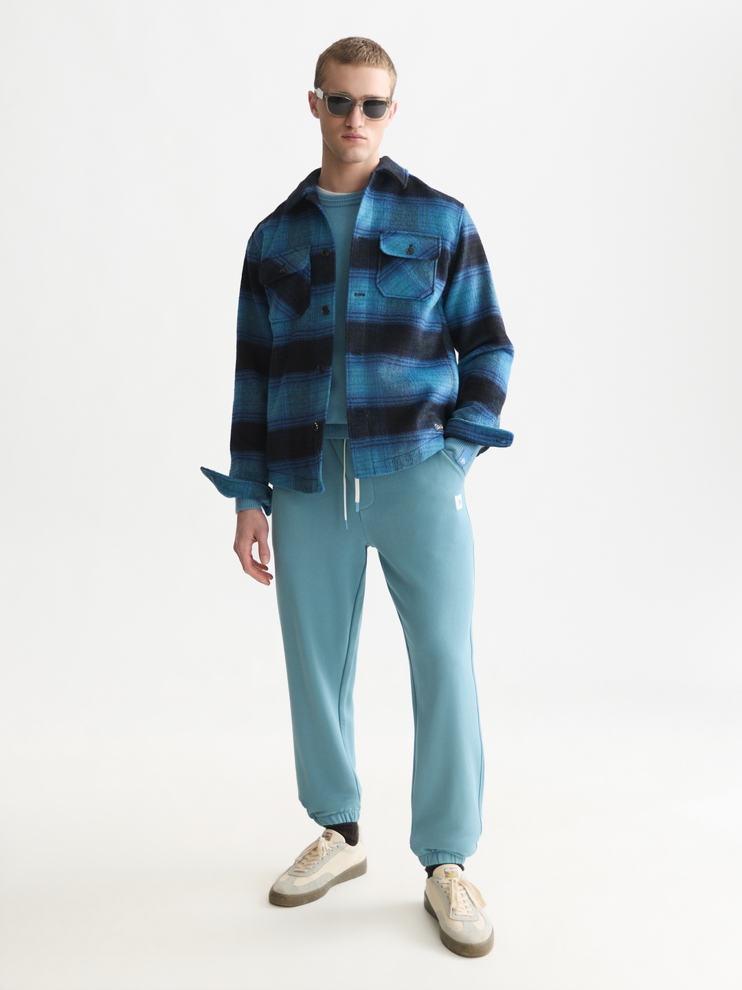 Checked overshirt