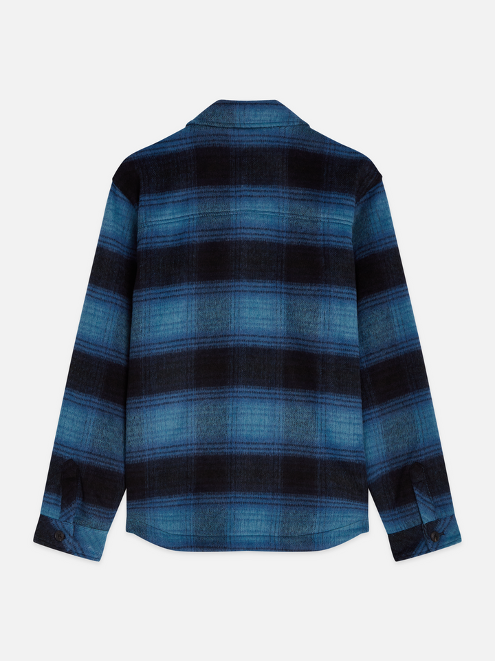 Checked overshirt