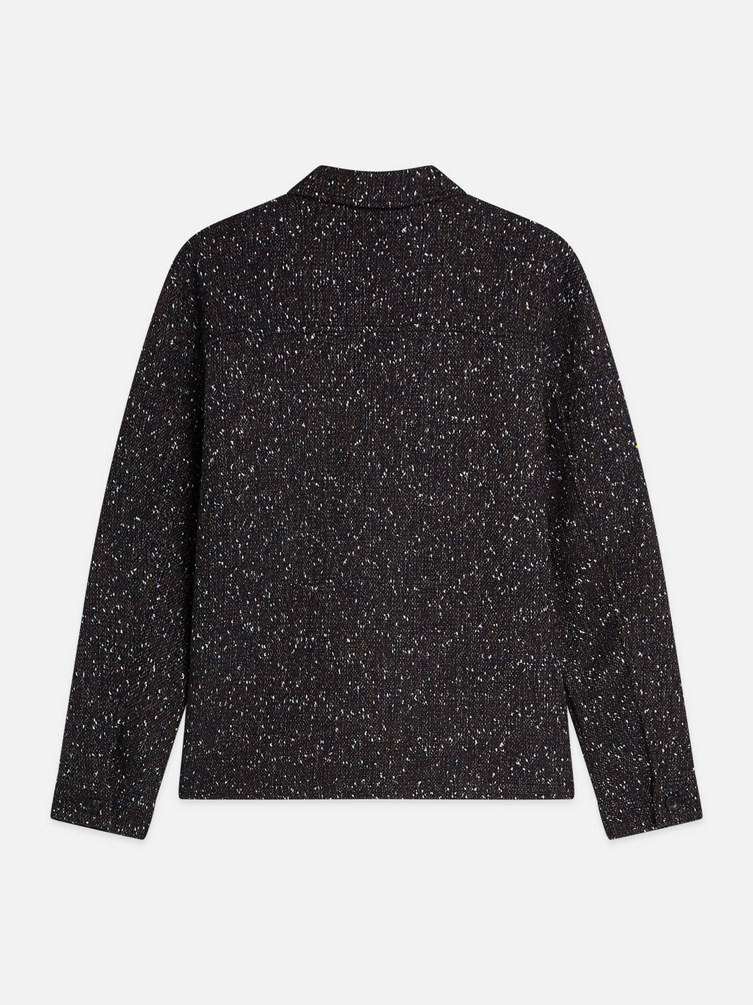 Tailored wool-blend tweed jacket