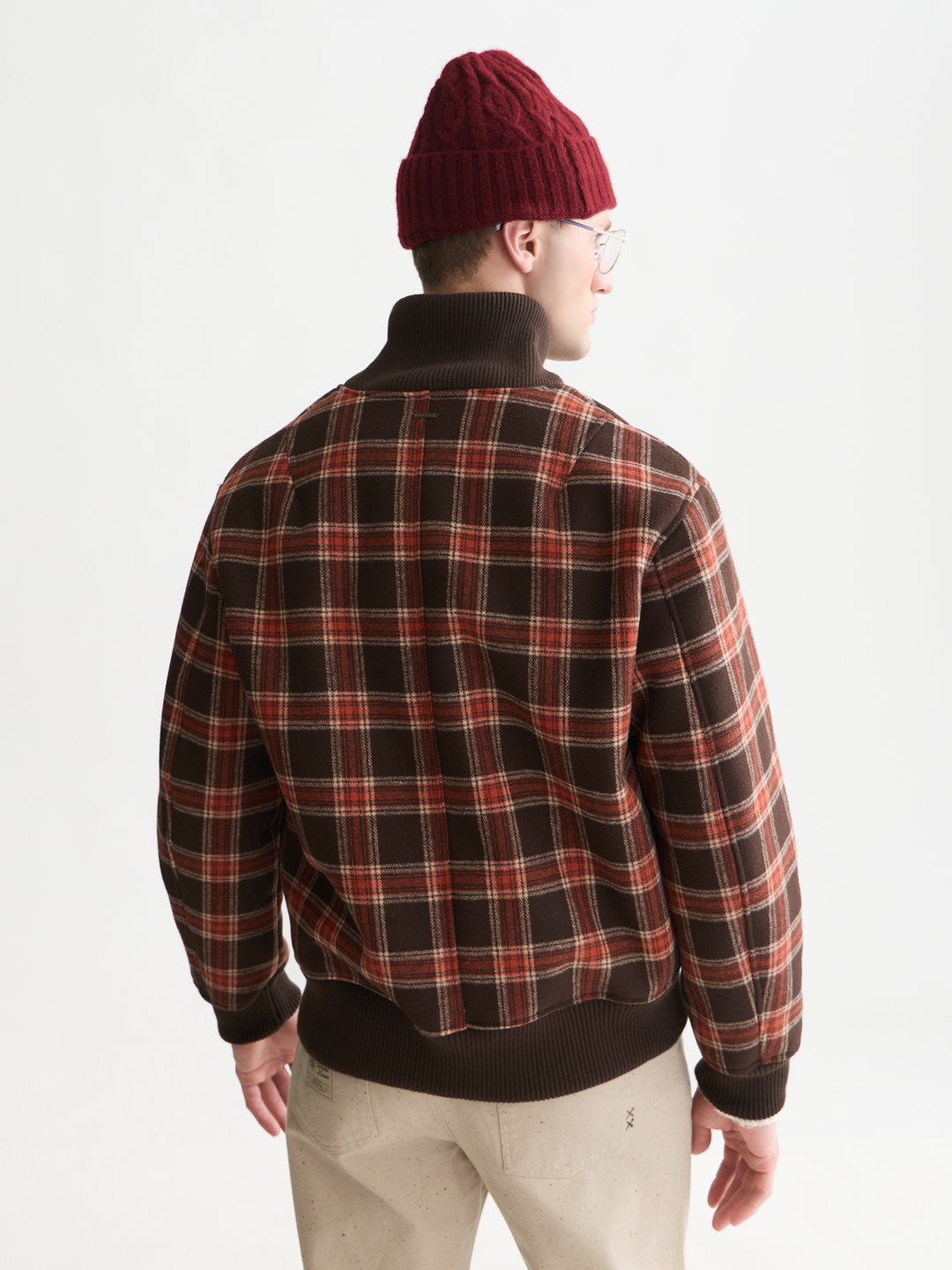Shawl collar bonded jacket