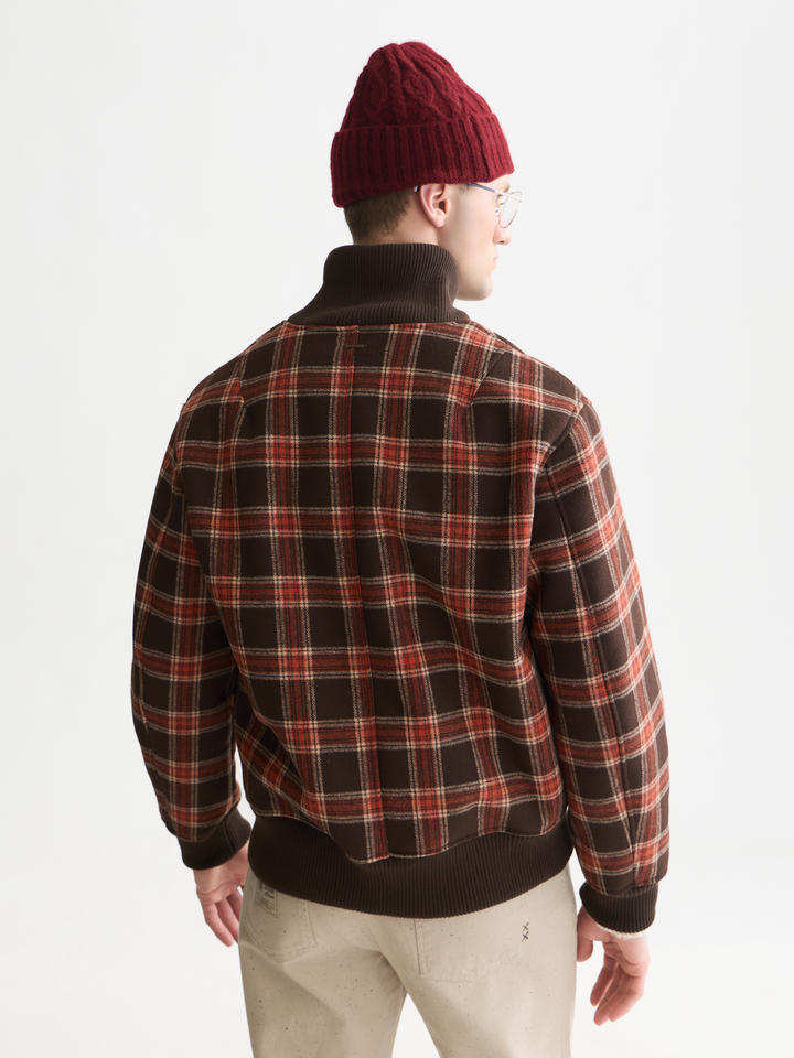 Shawl collar bonded jacket