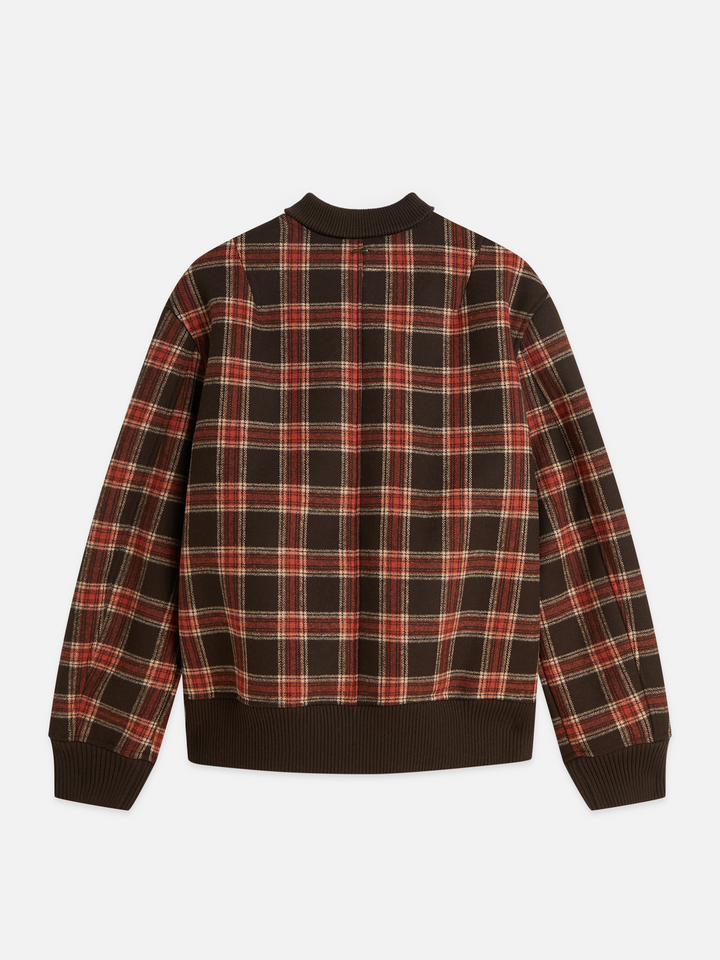 Shawl collar bonded jacket