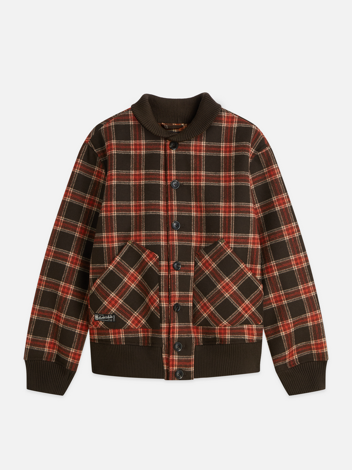 Shawl collar bonded jacket