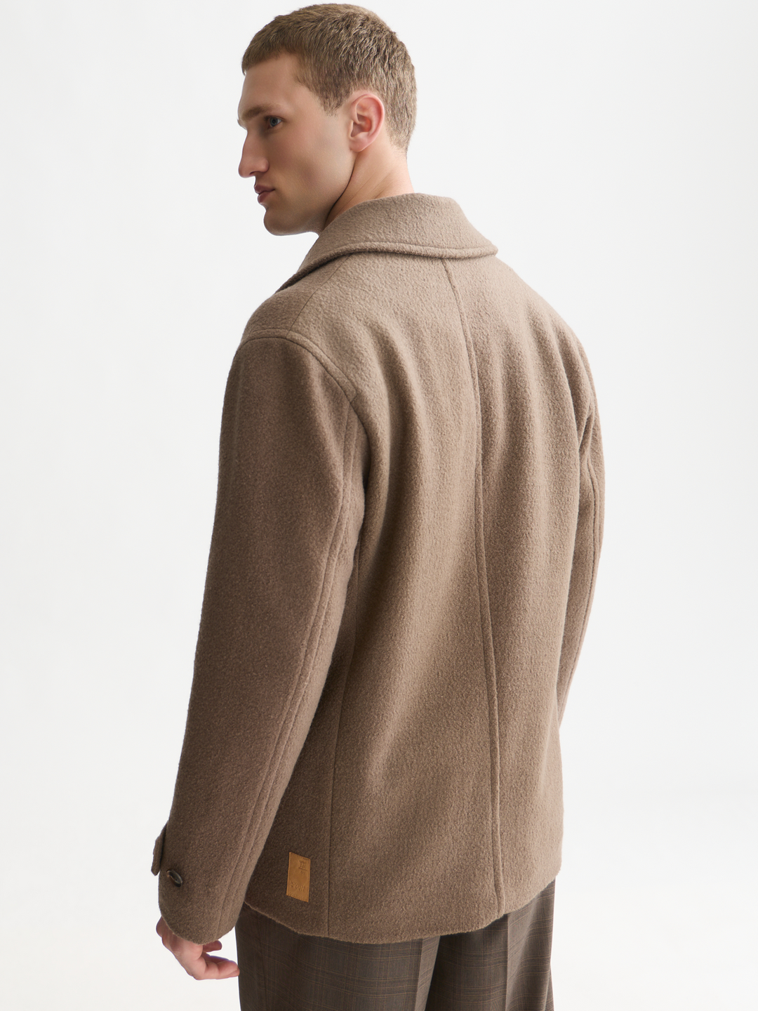 Wool-blend peacoat