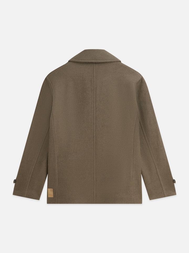 Wool-blend peacoat