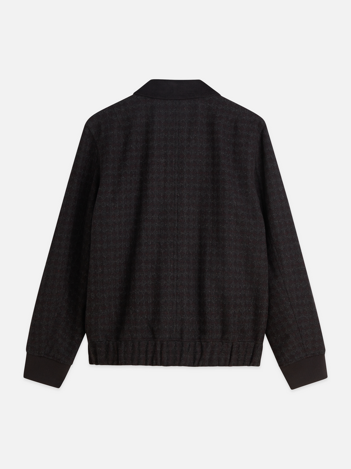 Wool deck jacket