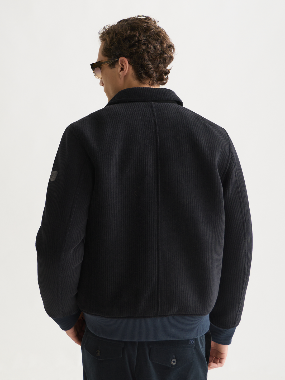 Velvet blouson