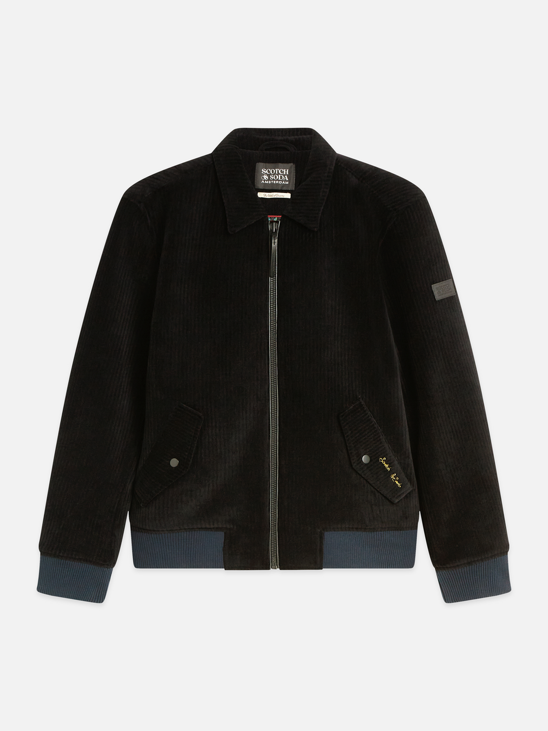 Velvet blouson