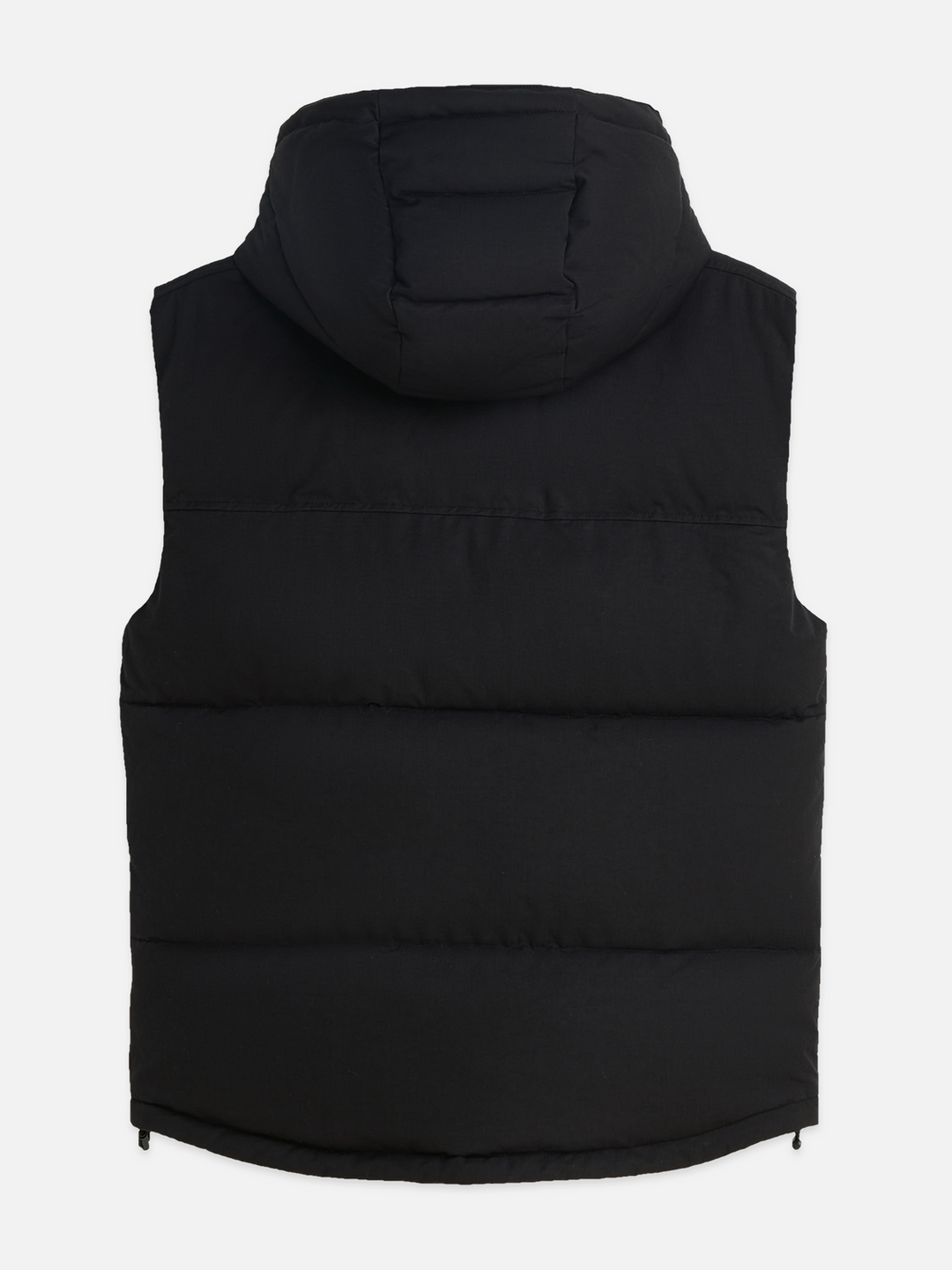 Hooded puffer vest