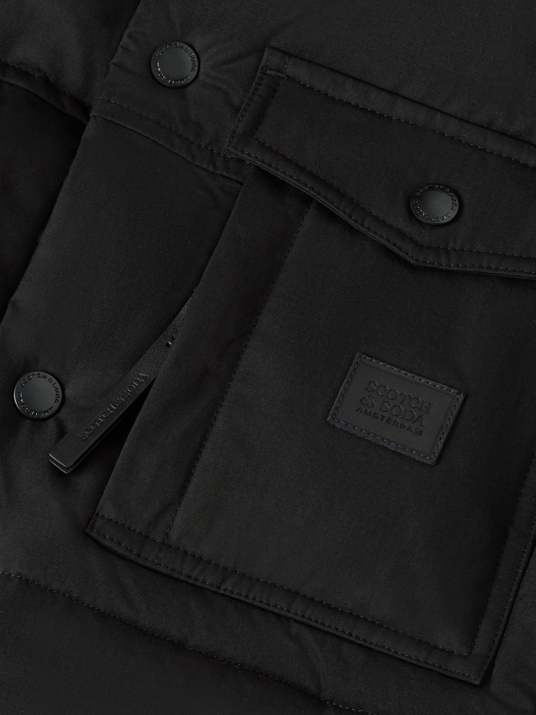 Hooded puffer vest