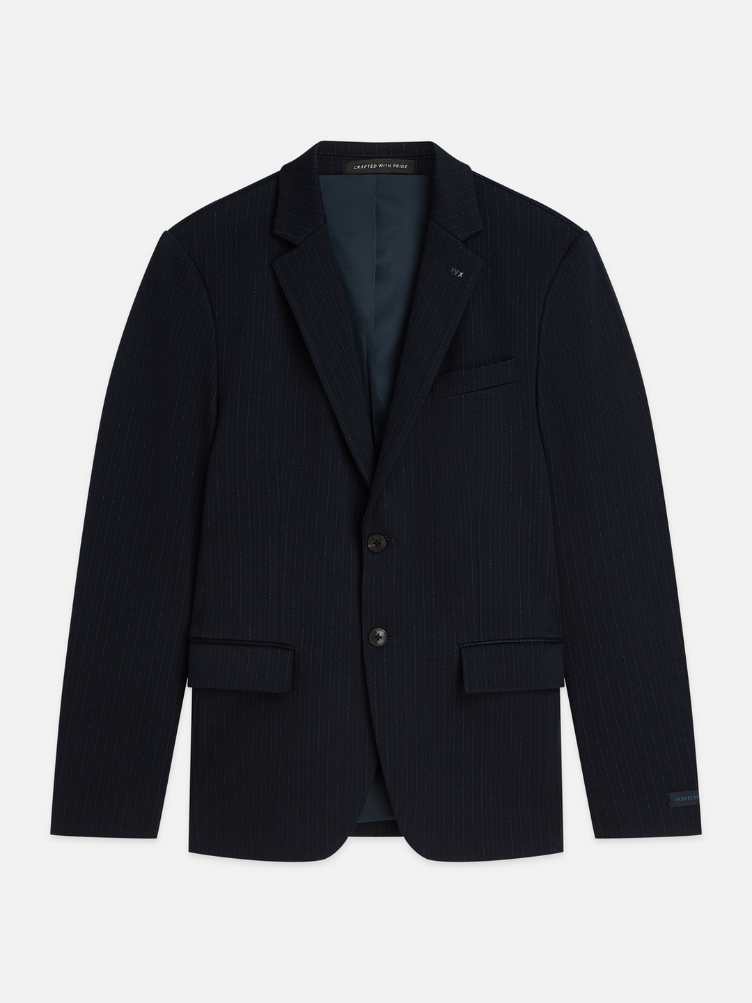 Miles tailored jersey regular-fit blazer