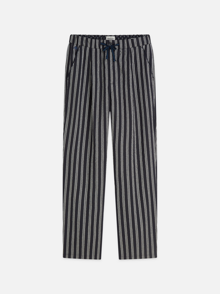 Oliver striped pleated jogger
