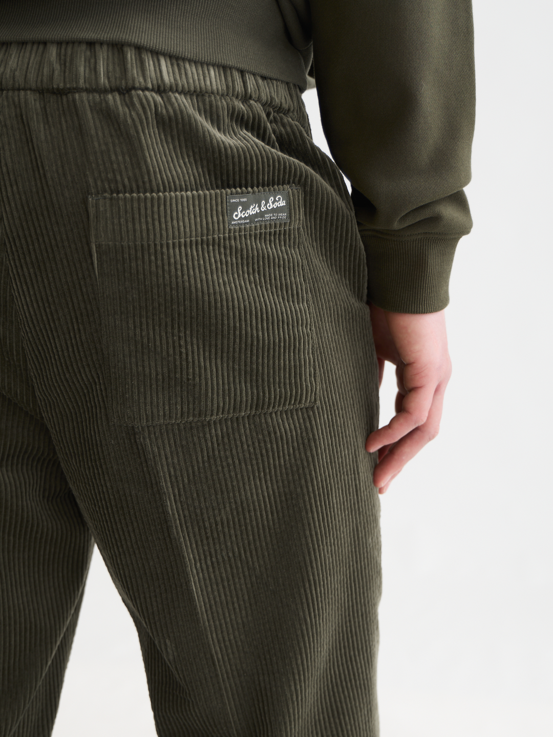 Fave Cotton corduroy jogger