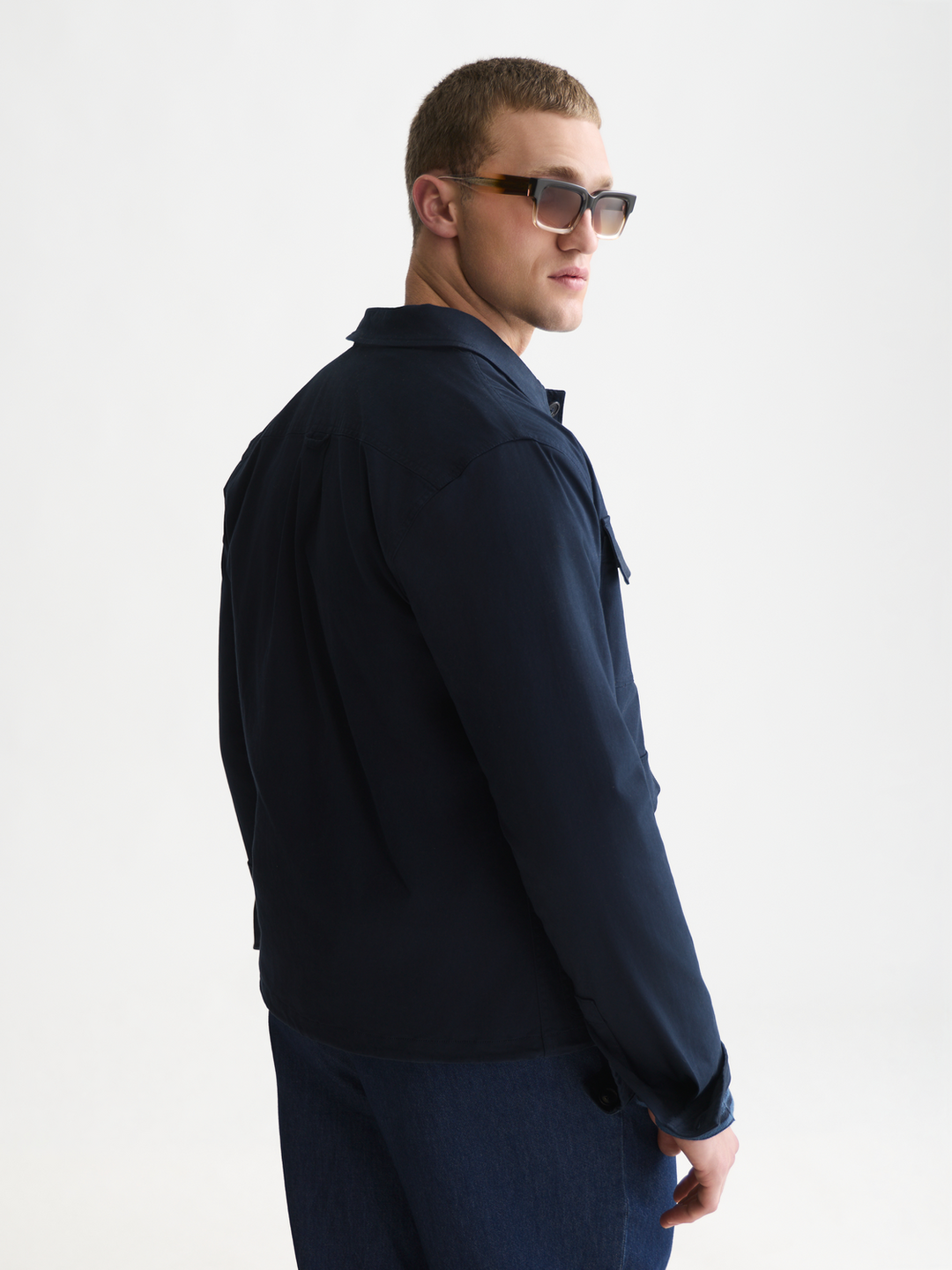 Utility wool lined jacket