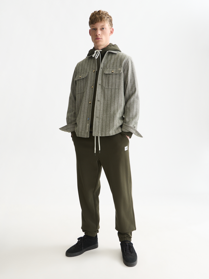 Jacquard relaxed-fit shirt