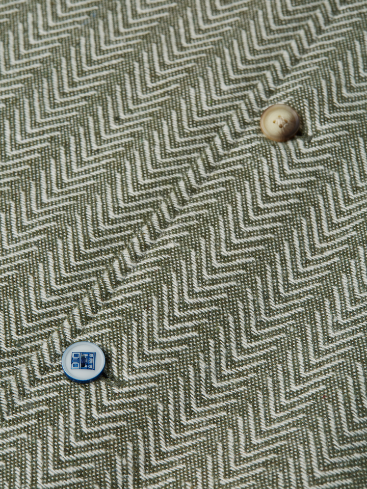 Jacquard relaxed-fit shirt