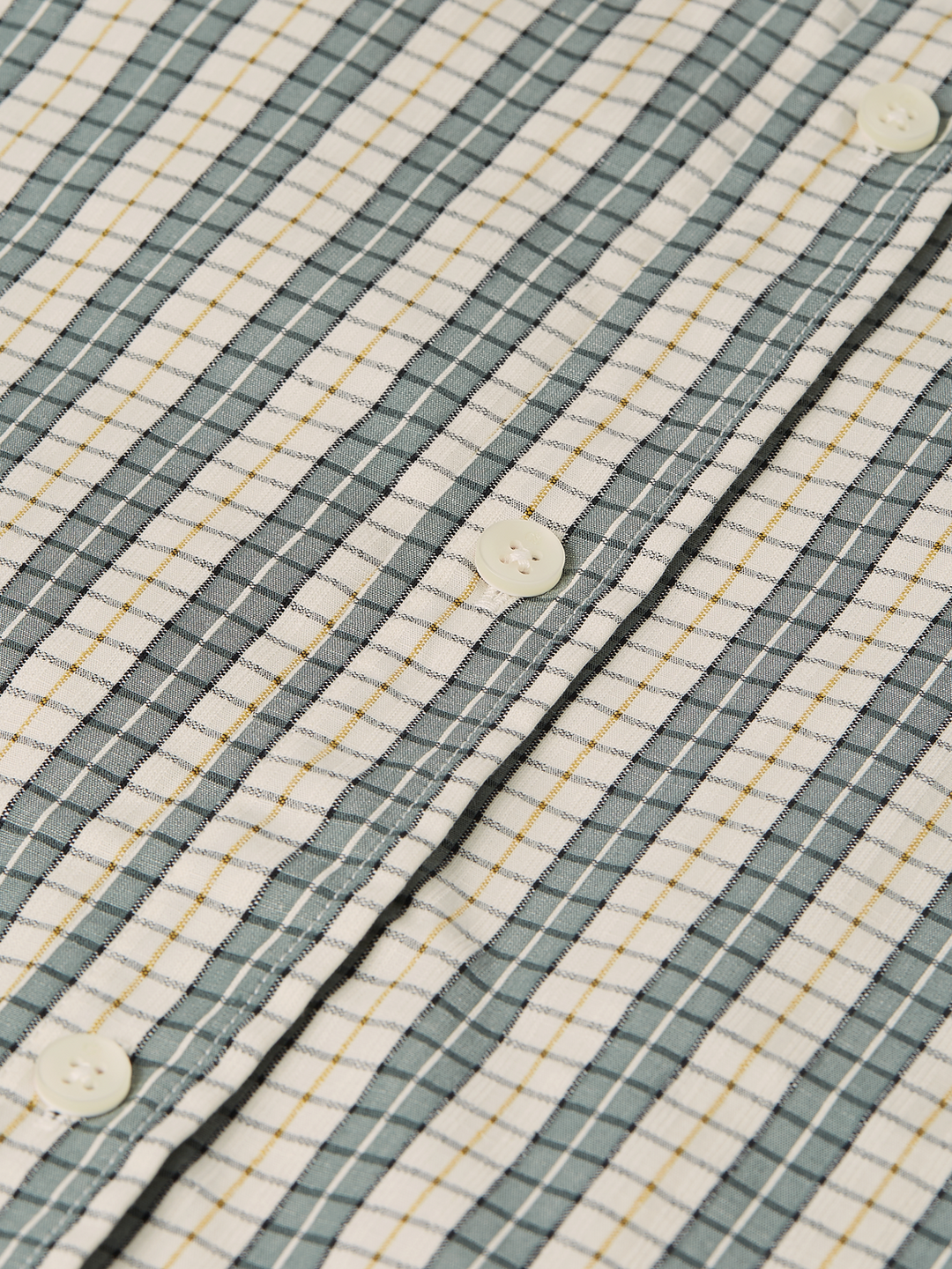 Micro checked regular-fit shirt