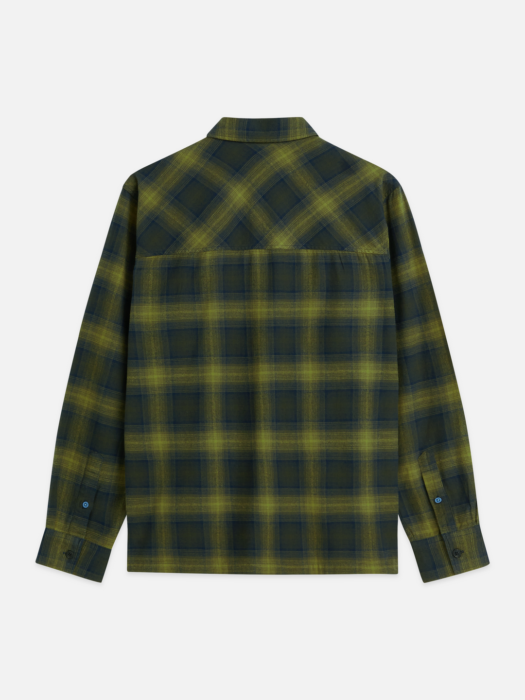 Flannel checked relaxed-fit shirt