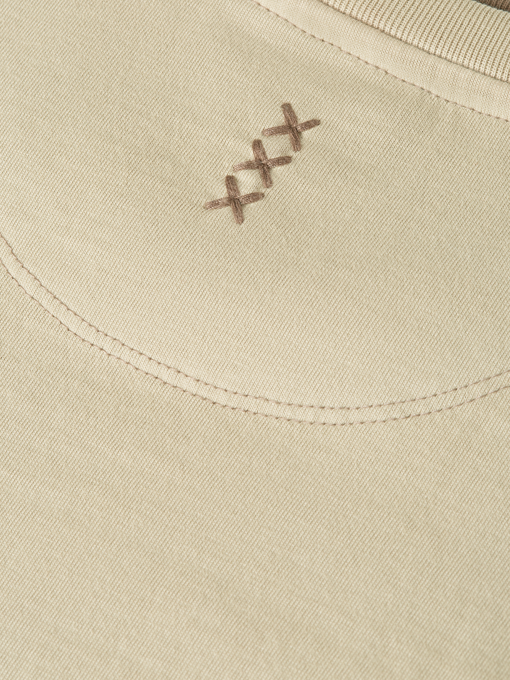 3 Crosses relaxed-fit garment-dyed T-shirt