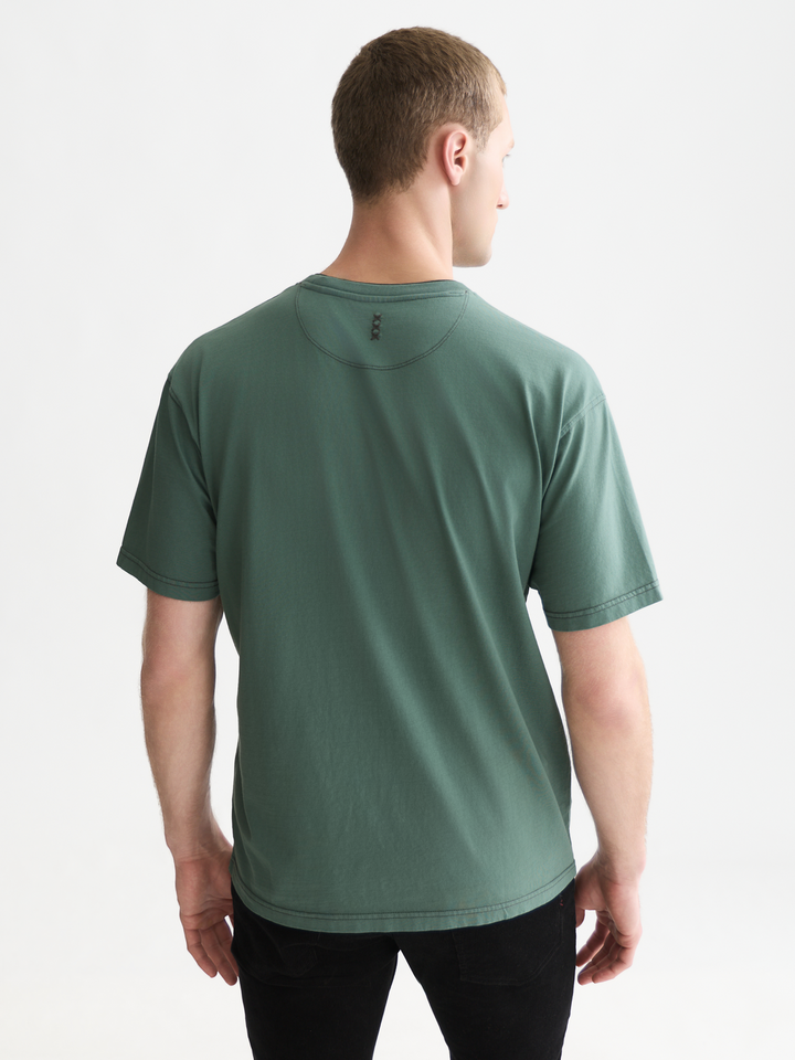 3 Crosses relaxed-fit garment-dyed T-shirt