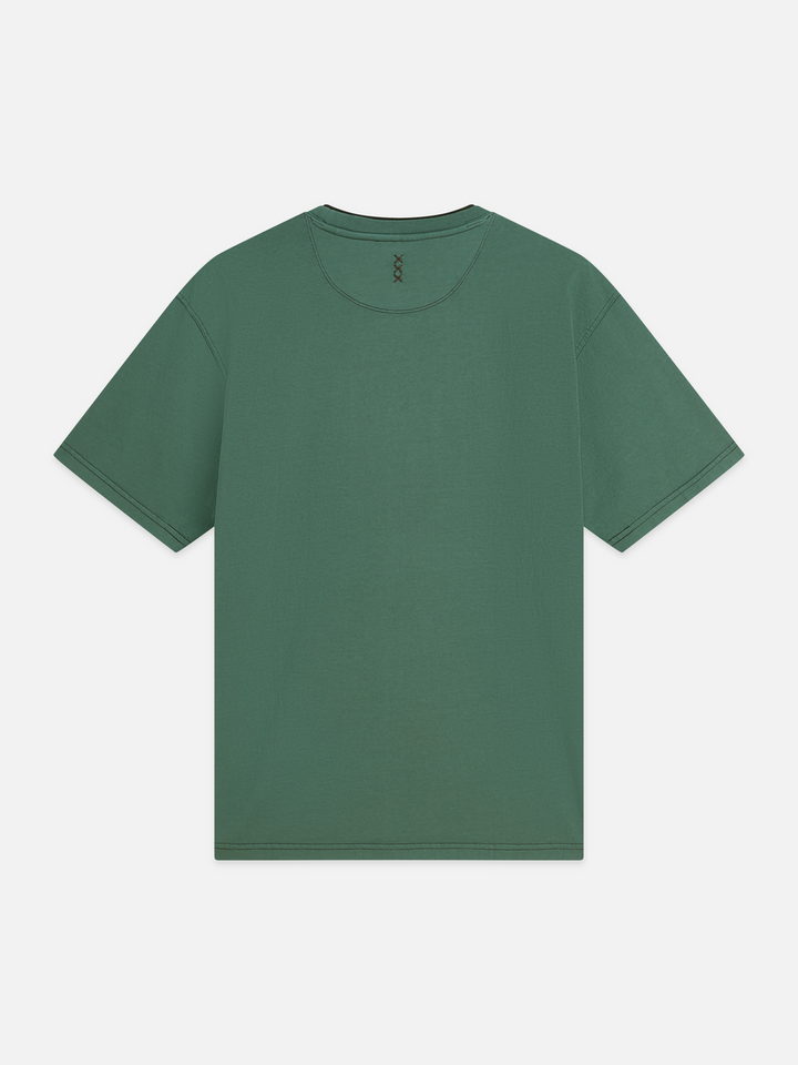 3 Crosses relaxed-fit garment-dyed T-shirt