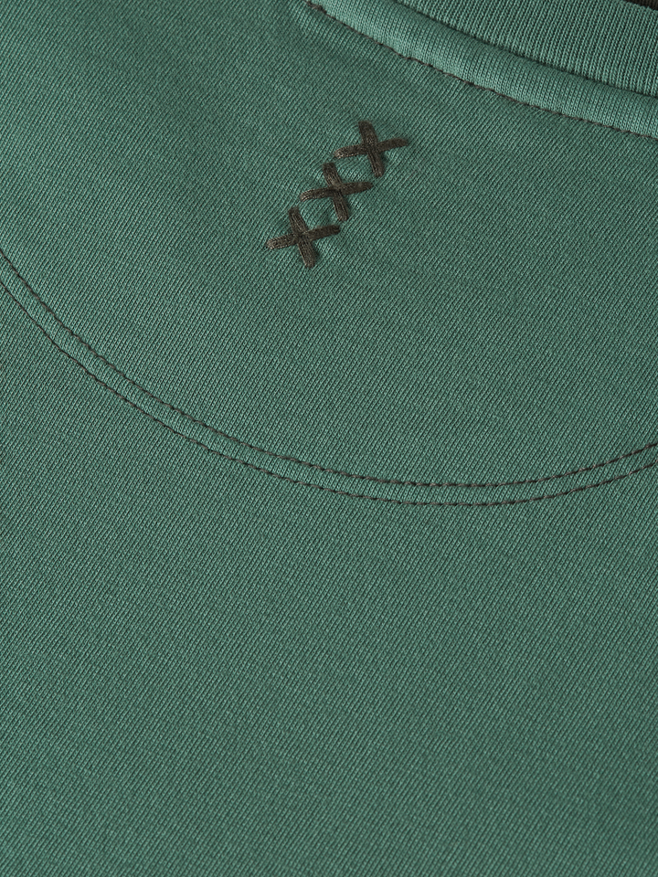 3 Crosses relaxed-fit garment-dyed T-shirt