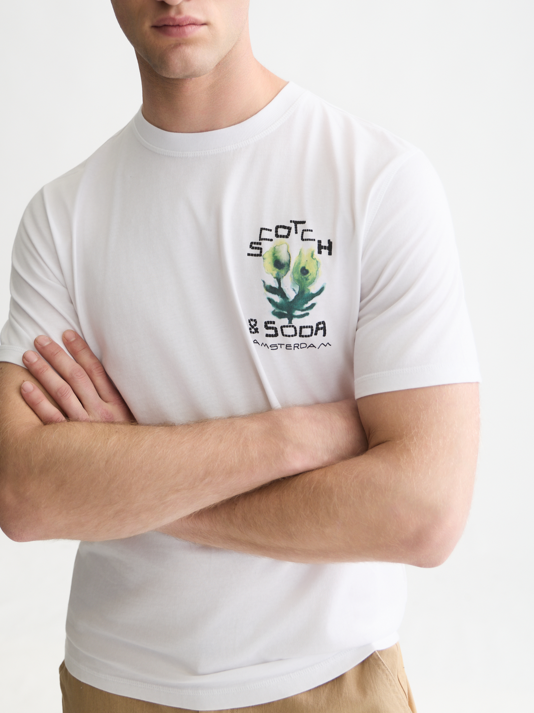 Front and back artwork regularfit Tshirt
