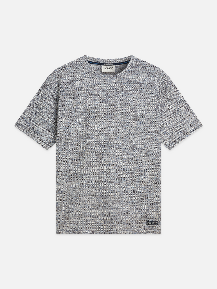 Jacquard relaxed-fit T-shirt