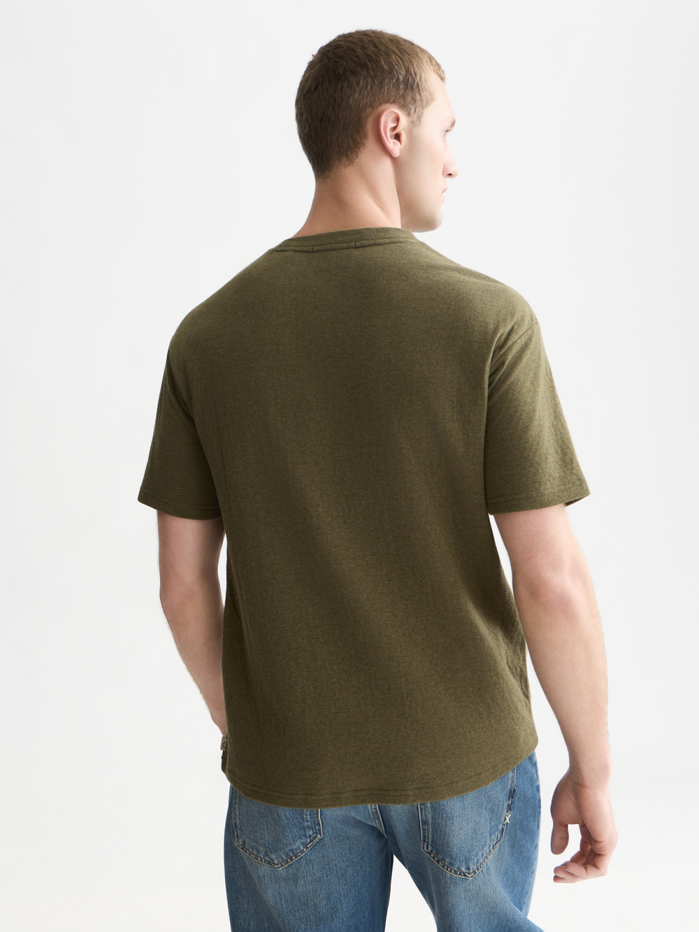 Bonded chest pocket and artwork relaxed-fit T-shirt