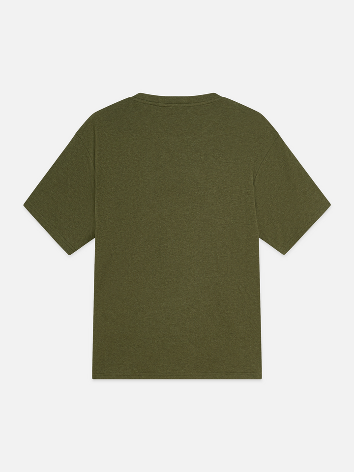 Bonded chest pocket and artwork relaxed-fit T-shirt