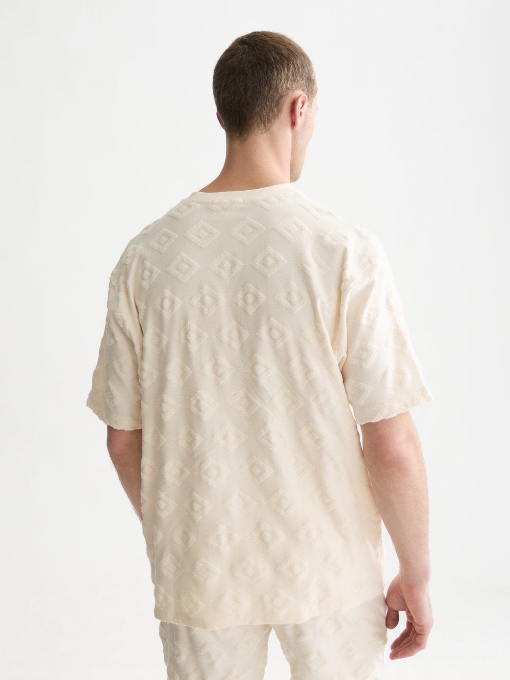 Jacquard loose-fit T-shirt