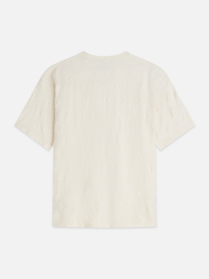 Jacquard loose-fit T-shirt