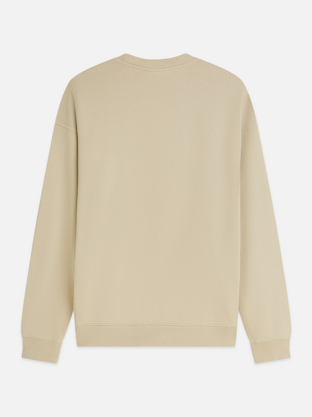 Front embroidered artwork relaxed-fit sweatshirt