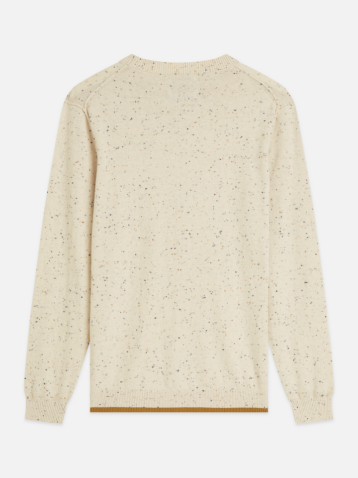 Neps wool-blend regular-fit pullover